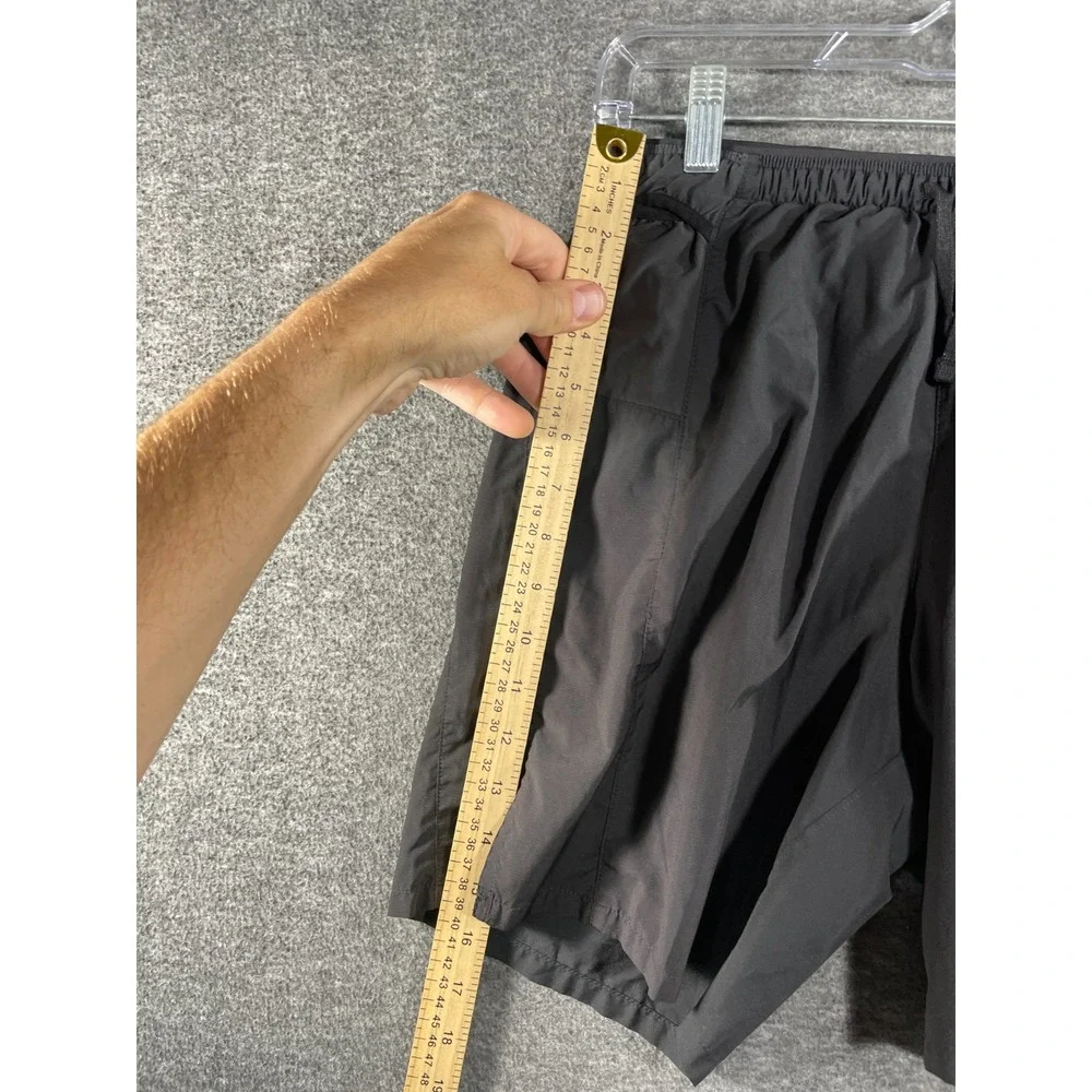 Patagonia Strider Pro Shorts Mens Small Black Lightweight Athletic Athleisure